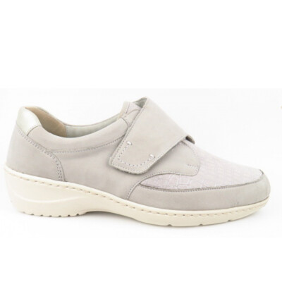 Waldläufer Kya Denver stein Damen Klettschuh in Grau