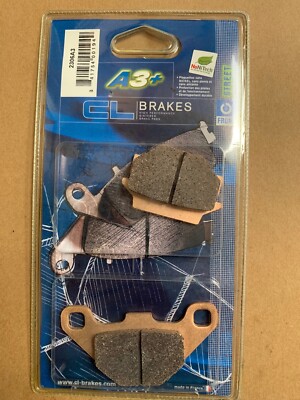 Carbone Lorraine 2306-A3+ Brake Pads Kawasaki KX KX500 Suzuki GN125 (EBC FA67)