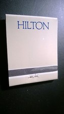 Vintage "HILTON" Unused. Matchbook Made in USA