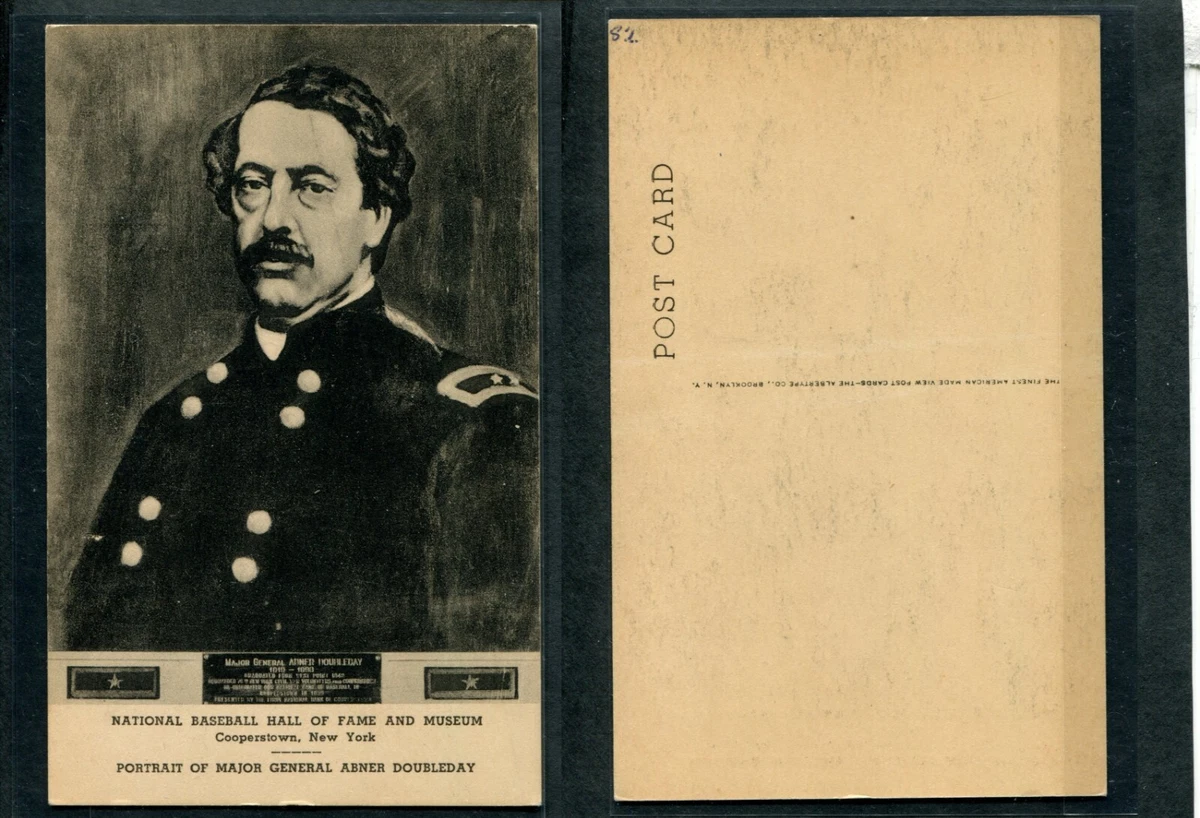 Abner Doubleday Baseball Card