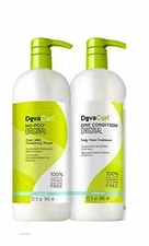 Devacurl No-Poo and One Condition, Original Duo 32 Oz/Liter Size