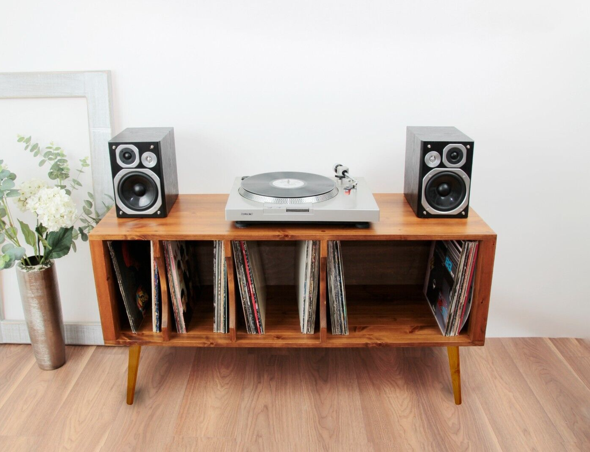 ぽ*ん様 Vinyl Player Record Rack Amazon.com: Record Player Stand with Vinyl Storage, Record