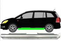 Vollschweller FüR Opel Zafira B 2005 – 2012 Links
