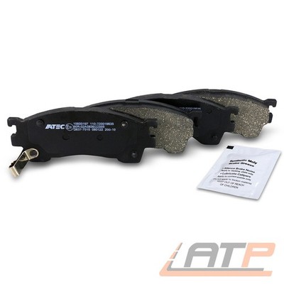 SATZ BREMSBELÄGE BREMSKLÖTZE VORNE FÜR MAZDA 626 4 5 GE GF GW BJ 92-02