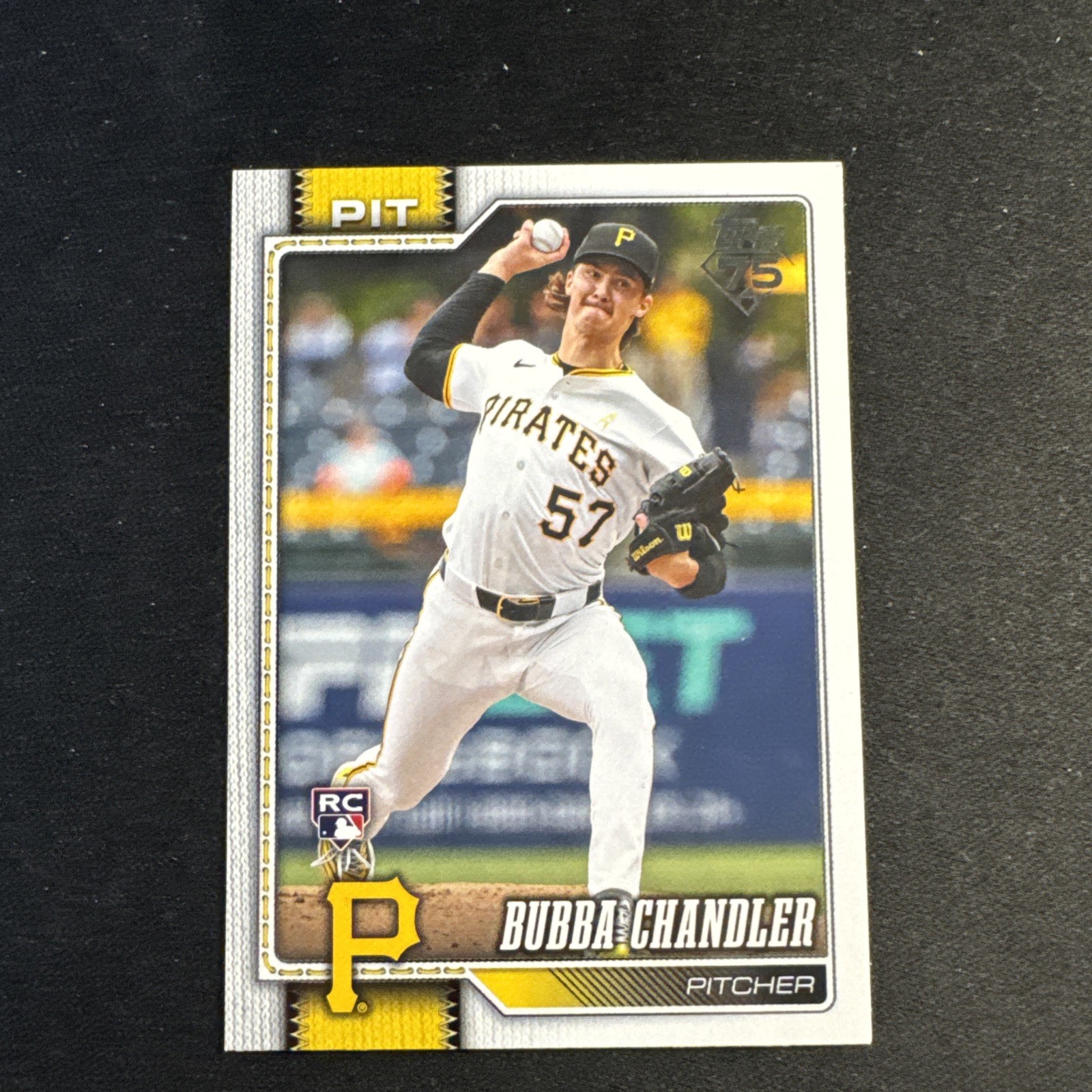 Bubba Chandler 2026 Topps Series 1 #283 Pittsburgh Pirates RC