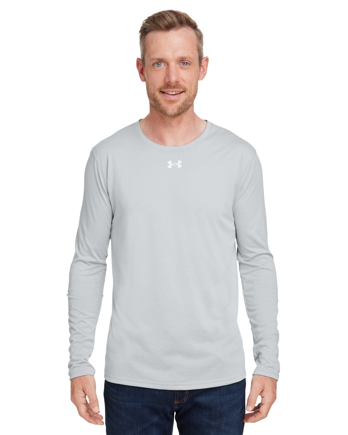 Under Armour Team Tech Мужской с длинным рукавом Серый Средний 6690₽