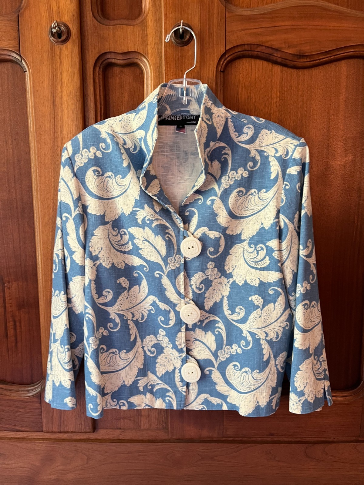 Giacca vintage Pony dipinta. Taglia S M Made in USA. Vendita al dettaglio a 350€! Us intime ottimeioni