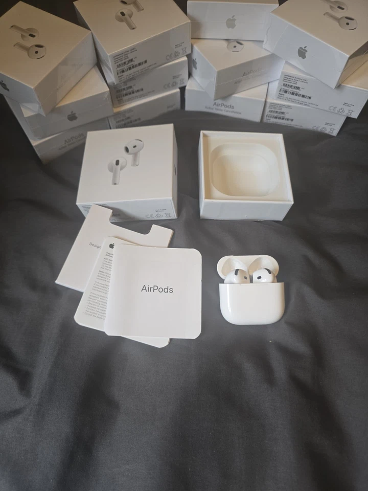 BNIB - AppleAirPods 4 (4th Gen) With (ANC) - Sealed - Image 2 of 4