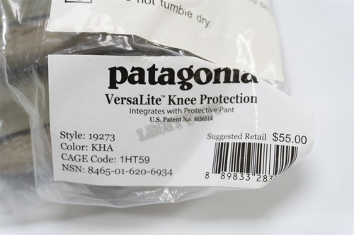 Patagonia VersaLite Knee Pad Khaki (8465-01-620-6934) 19273 Combat Pants L9 - Picture 3 of 6