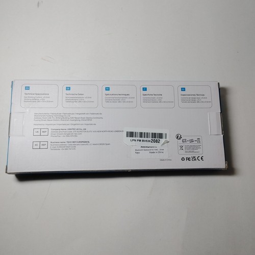OMOTON Bluetooth Keyboard Compatible with Mac, Compact Wireless Keyboard... - Afbeelding 10 van 14