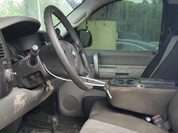 Chevrolet Silverado 1500 LH 2007-2010 bolsa de aire del volante del conductor OEM Foto 2 de 4