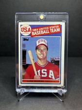 1985 Topps Mark McGwire Rookie RC USA Baseball #401 - Athletics & Cardinals