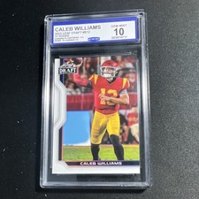Leaf 2023 Draft V1 Caleb Williams Rookie Insert #B1-2 Football CGC 10