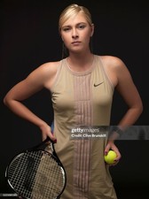 Nike Maria Sharapova 2008 Australian Open Tennis Dress Darker Beige size XS