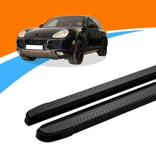 Trittbretter passend für Porsche Cayenne ab 10/2002-05/2010 MAJA Schwarz mit ABE