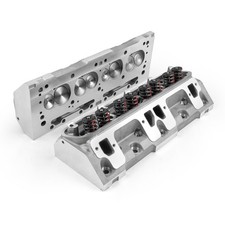 Mopar Chrysler Sb 318 360 170cc 65cc Hydraulic Roller Assembled Cylinder Heads