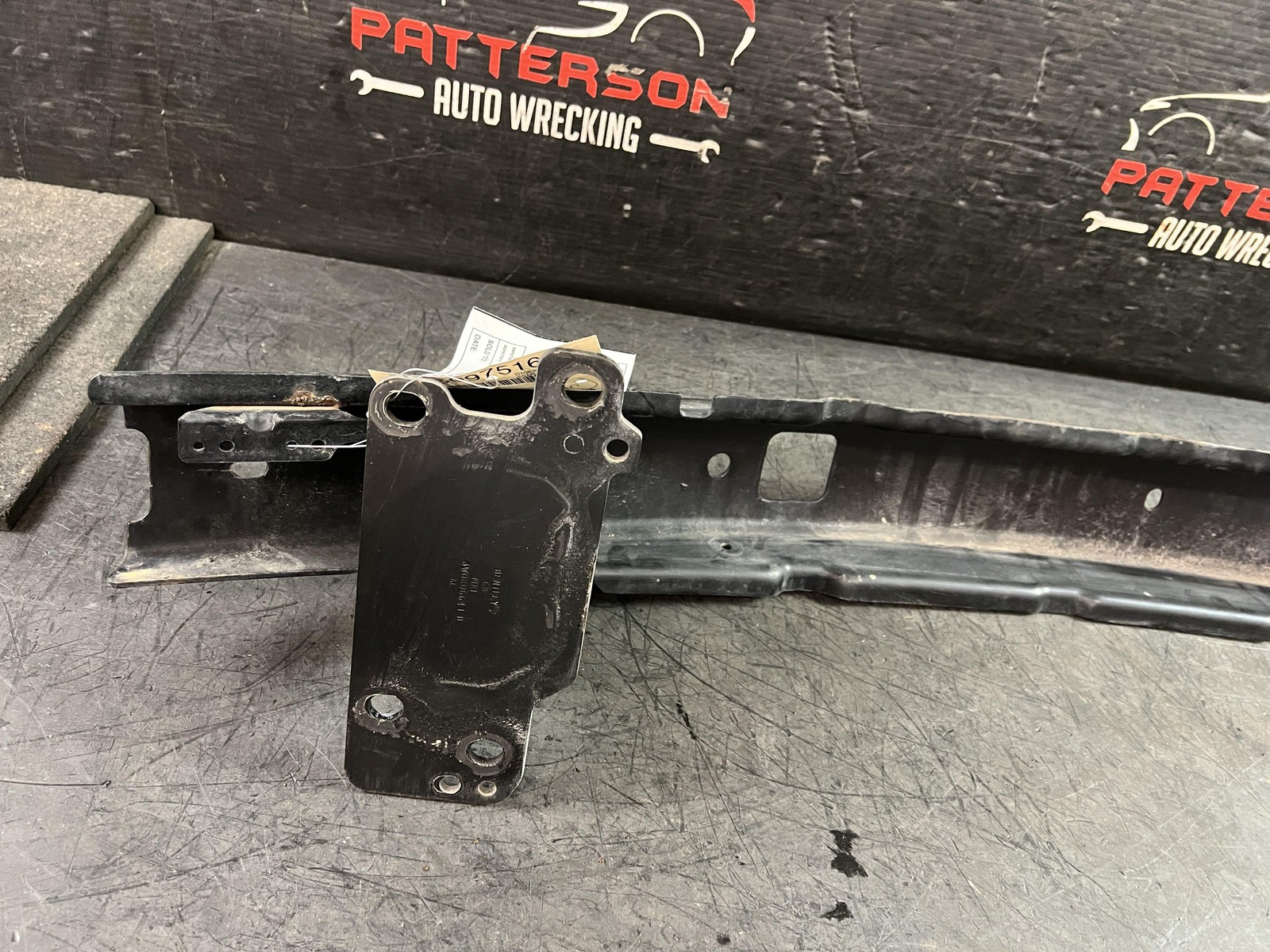 2004 BENTLEY CONTINENTAL FRONT BUMPER REINFORMCEMNT CRASH REBAR