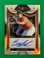 Silas Ardoin 2025 Panini Select (AU,SP) Auto Signature Selections Prizm #SS-SA