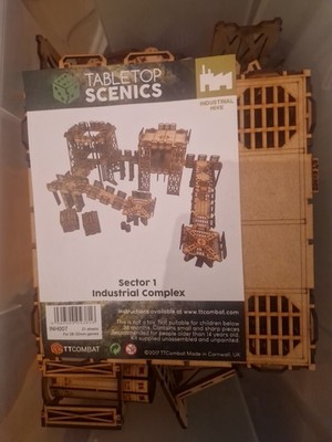 Sector 1 Industrial Complex Tabletop Scenics TTCombat Preis VB