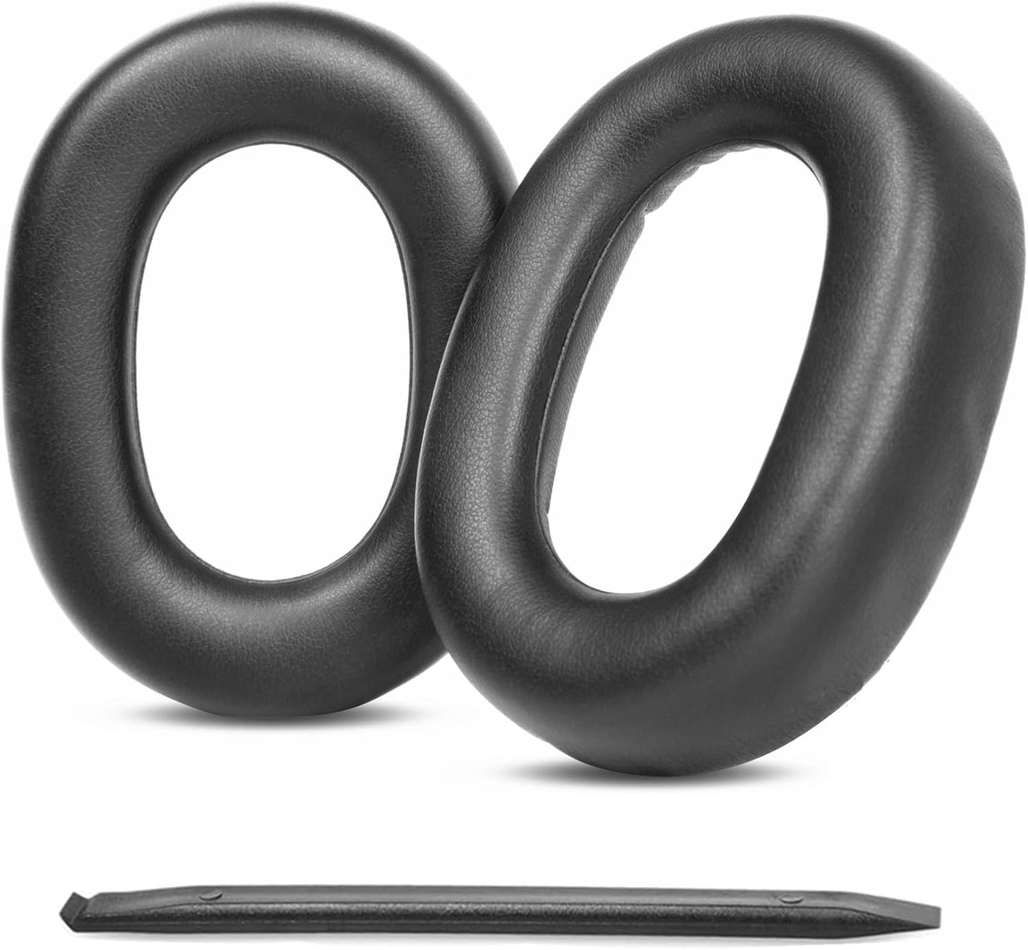 Cuscinetti auricolari compatibili Poly Voyager Surround 80 UC In Ecopelle