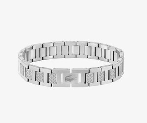 LACOSTE Armband Edelstahl Farbe Silber Unisex Deal Als Geschenk Neu