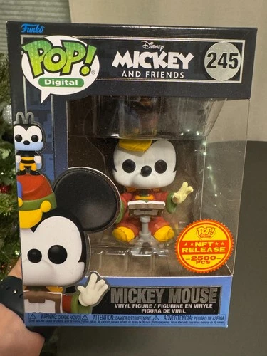 Funko Pop! Digital Disney Mickey Mouse #245 Digital Exclusive Limited 2500