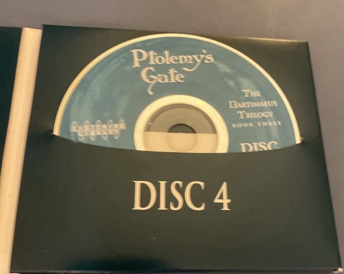 Ptolemy's Gate (The Bartimaeus Trilogy Book 3 Audio CD Read By Simon Jones EUC - Picture 8 of 10