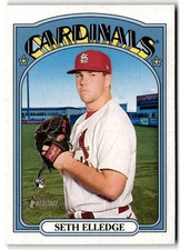 2021 Topps Heritage Seth Elledge RC St. Louis Cardinals #549
