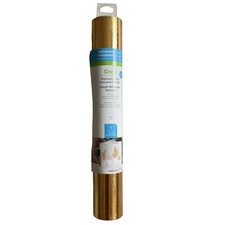 Cricut Premium Permanent Vinyl, Gold Metallic 4ft Roll, 12"x48" New