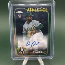2024 Topps Chrome - Rookie Autographs Devin Sweet #RA-DS (AU, RC) A’s 🔥 