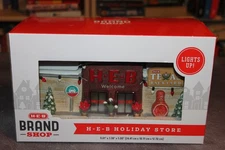 H-E-B Grocery  Holiday Store,Brand Shop, Lights Up, NEW in Box, 2025