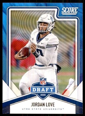 2020 Score NFL Draft Jordan Love #6