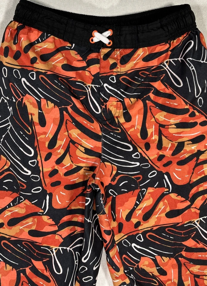 Pantalones Cortos/Trunks de Natación Ocean Pacific OP Niños Talla XXL-Naranja Negro Blanco Floral Foto 2 de 4