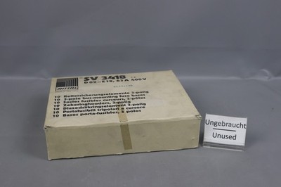 Rittal SV 3418 Rider Safety Elements D02-E18, 36A 400V (10 Pieces) Unused OVP