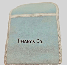 Tiffany Co. Brand New 3" x 3 1/4" Vintage Anti Tarnish Jewelry Pouch