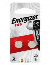 D186A Energizer Alkaline battery replaces AG12, G12A, GP186, L1142, LR43, V12GA