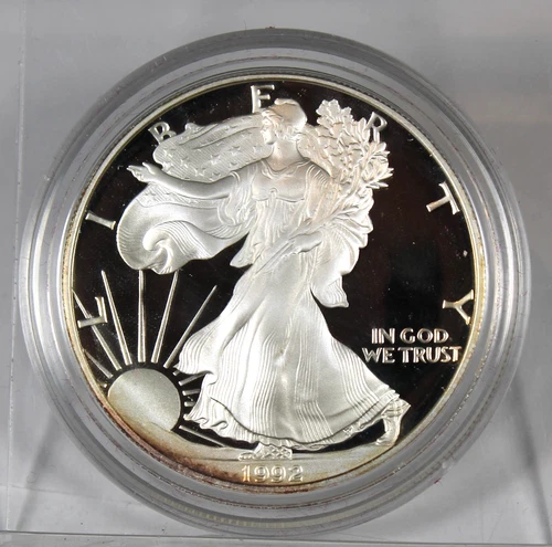 1992 S Proof American Silver Eagle !!