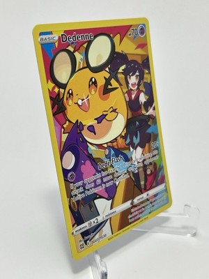 pokemon tcg brilliant stars single cards tg07 tg30 dedenne card TG07/TG30 - - Trainer Gallery variation to centering Pokémon Card of the Day!