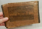 vtg TICKET WALLET Steamship Travel SS BREMEN Immigration Passenger to US MISSLER