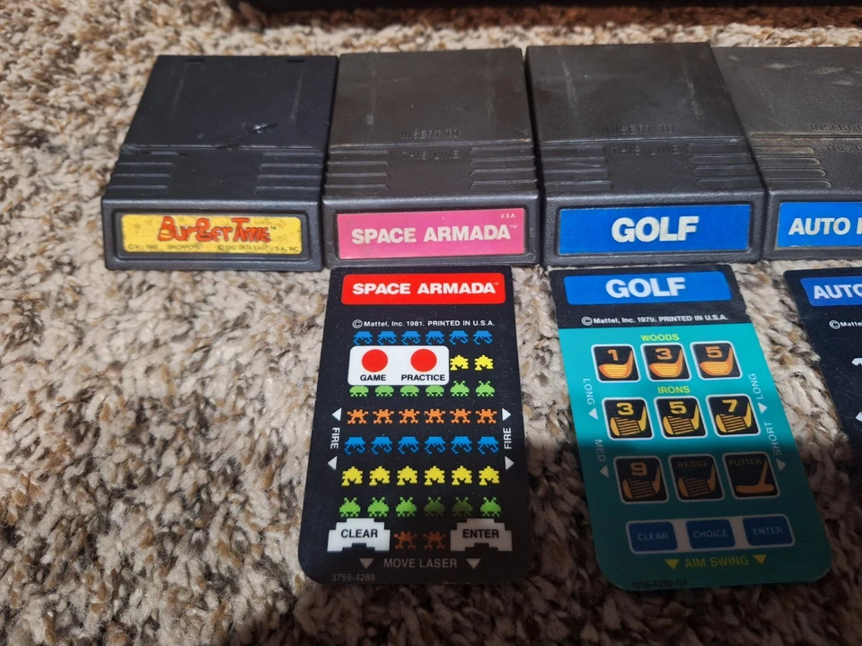 Consola Mattel Intellivision en caja paquete con juegos PROBADO FUNCIONANDO LIMPIO Foto 2 de 4