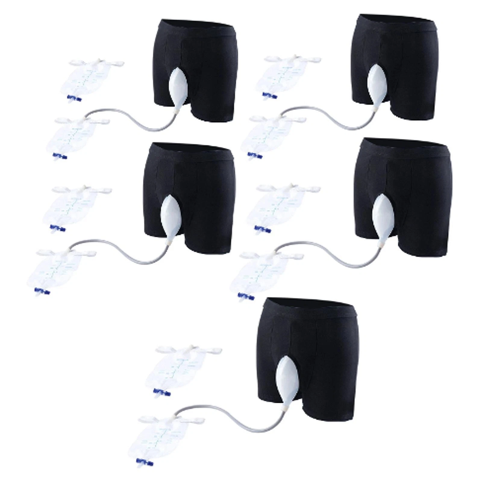 Male Urine Bag Collector Elastic Waistband Traveling Camping Wearable Urinal
Opens in a new window o