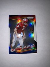 2025 PANINI PRIZM RED WHITE BLUE PRIZM FOOTBALL CARD JAN STENERUD #204 CHIEFS