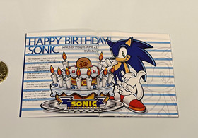 RARE Sonic Adventure 2 Birthday Pack Dreamcast JP 10th Anniversary Sealed Game