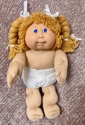 Coleco Cabbage Patch Kids 1986 16 In Gold Hair Blue Eyes