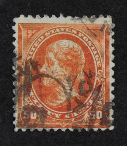 CKStamps: US Stamps Collection Scott#260 50c Jefferson Used