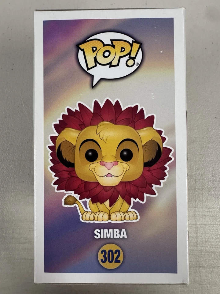Simba (con melena de hoja) 302 ~ Disney: El Rey León ~ Vinilo Funko Pop Foto 4 de 4