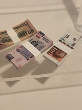 Zuru Mini Brands Money Cash Bundles Lot of 3 Minature Toy Bills Doll House