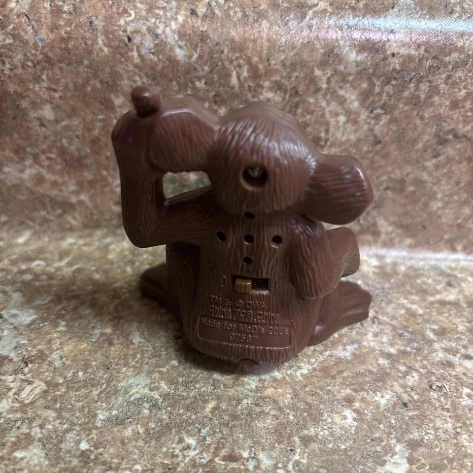 2008 Madagascar 2 Monkey McDonald's Happy Meal Toy, Mason The Monkey - Image 3 of 4