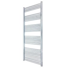Chrome Towel Rail Radiator Straight Designer Bathroom Heated Ladder (20 Sizes)