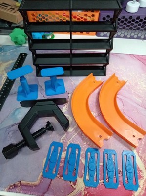 Hotwheels 3d gedrucktes Zubehör